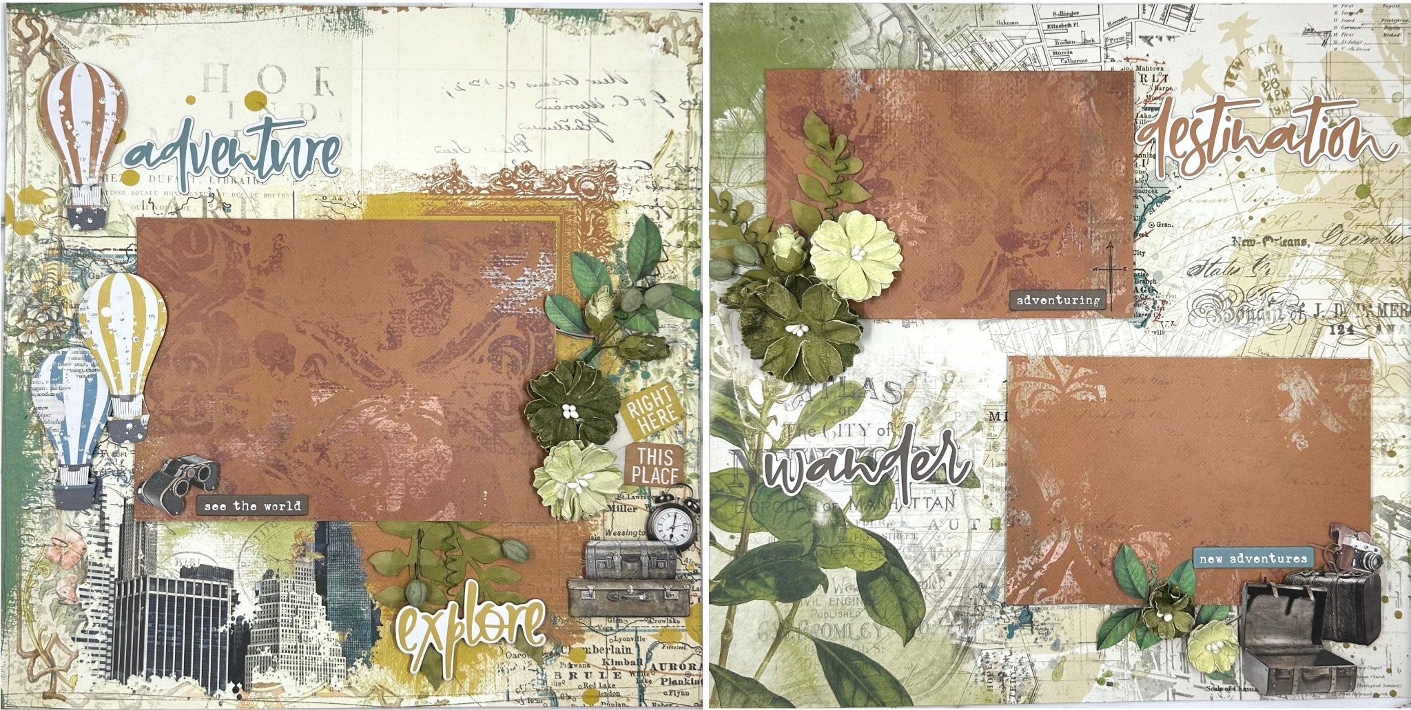 Adventure 2-Page Layout (Virtual Class 84)